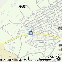 沖縄県糸満市座波162周辺の地図