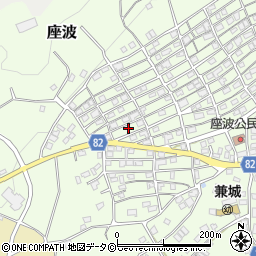 沖縄県糸満市座波159周辺の地図