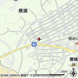 沖縄県糸満市座波163周辺の地図