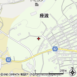 沖縄県糸満市座波498周辺の地図
