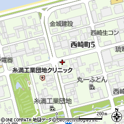 株式会社石川部品店　西崎営業所周辺の地図