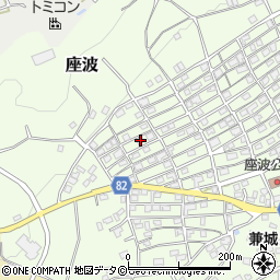 沖縄県糸満市座波213周辺の地図