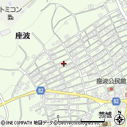 沖縄県糸満市座波216周辺の地図