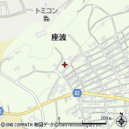 沖縄県糸満市座波408周辺の地図