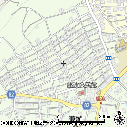 沖縄県糸満市座波周辺の地図