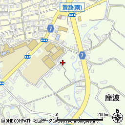 沖縄県糸満市座波1282-2周辺の地図