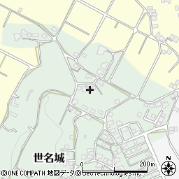 沖縄県島尻郡八重瀬町世名城727-3周辺の地図