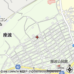 沖縄県糸満市座波287周辺の地図