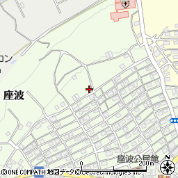沖縄県糸満市座波303周辺の地図