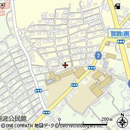 沖縄県糸満市賀数10-3周辺の地図