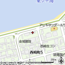 カナフレックスコーポレーション沖縄工場周辺の地図