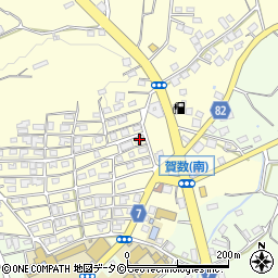 沖縄県糸満市賀数79周辺の地図