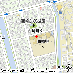 糸満市立西崎中学校周辺の地図