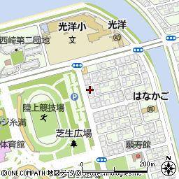 沖縄県糸満市西崎町3丁目72周辺の地図