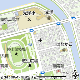 沖縄県糸満市西崎町3丁目52周辺の地図