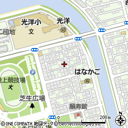 沖縄県糸満市西崎町3丁目57周辺の地図