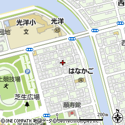 沖縄県糸満市西崎町3丁目58周辺の地図