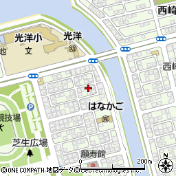 沖縄県糸満市西崎町3丁目44周辺の地図