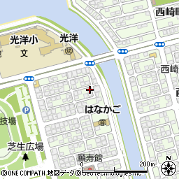 沖縄県糸満市西崎町3丁目43周辺の地図