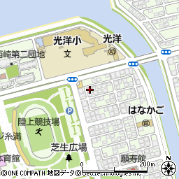 沖縄県糸満市西崎町3丁目32周辺の地図