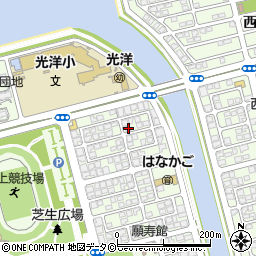 沖縄県糸満市西崎町3丁目38周辺の地図