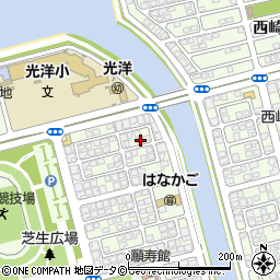 沖縄県糸満市西崎町3丁目40周辺の地図