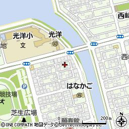 沖縄県糸満市西崎町3丁目25周辺の地図