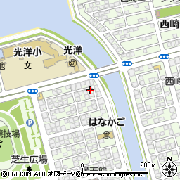 沖縄県糸満市西崎町3丁目24周辺の地図