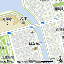 沖縄県糸満市西崎町3丁目22周辺の地図