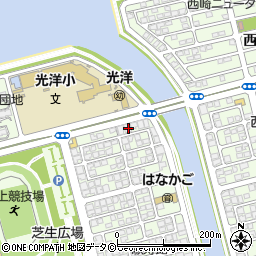 沖縄県糸満市西崎町3丁目18周辺の地図