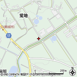 沖縄県南城市玉城愛地782周辺の地図