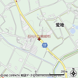 石川入口(南城市)周辺の地図
