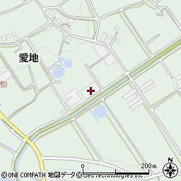 沖縄県南城市玉城愛地799周辺の地図