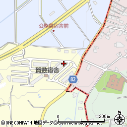 沖縄県糸満市賀数328周辺の地図