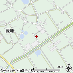 沖縄県南城市玉城愛地802-1周辺の地図