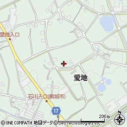 沖縄県南城市玉城愛地617周辺の地図