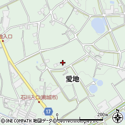 沖縄県南城市玉城愛地770周辺の地図