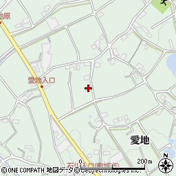 沖縄県南城市玉城愛地637周辺の地図