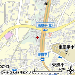 眠りの駅八重瀬店周辺の地図