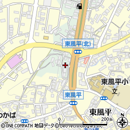 カーサ新垣周辺の地図