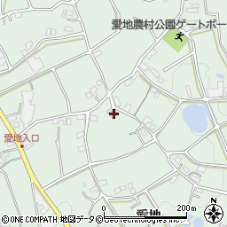 沖縄県南城市玉城愛地596周辺の地図