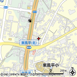 神谷アパート周辺の地図