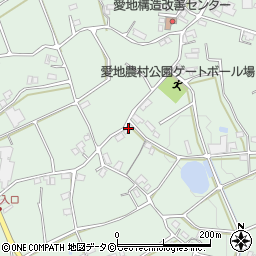 沖縄県南城市玉城愛地577-5周辺の地図