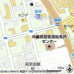 琉球日産豊崎店周辺の地図