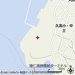 沖縄県南城市知念久高36周辺の地図