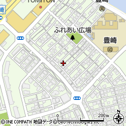 沖縄県豊見城市豊崎周辺の地図