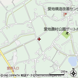 沖縄県南城市玉城愛地492周辺の地図