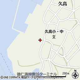 沖縄県南城市知念久高22周辺の地図