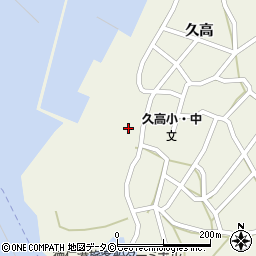 沖縄県南城市知念久高17周辺の地図