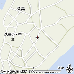 沖縄県南城市知念久高202周辺の地図